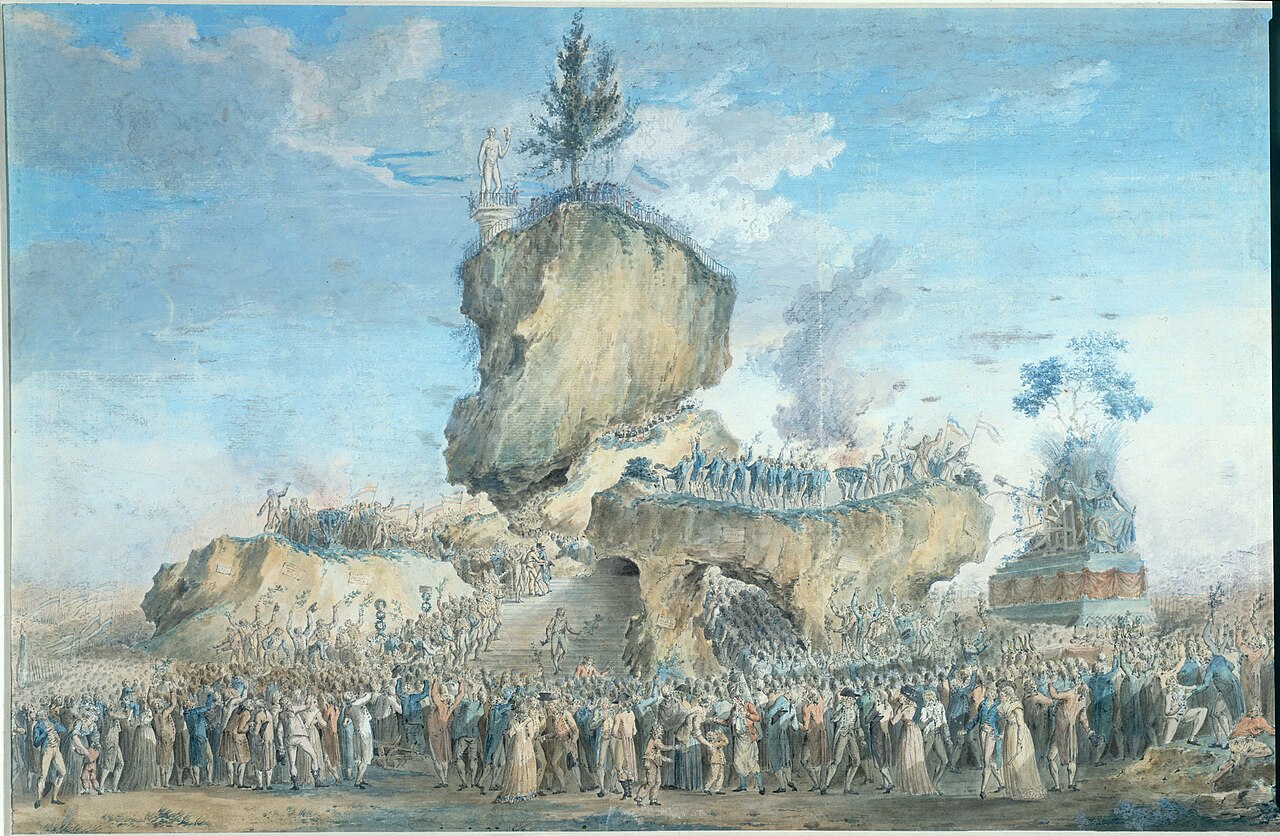 1794 年的"最高主宰"节庆