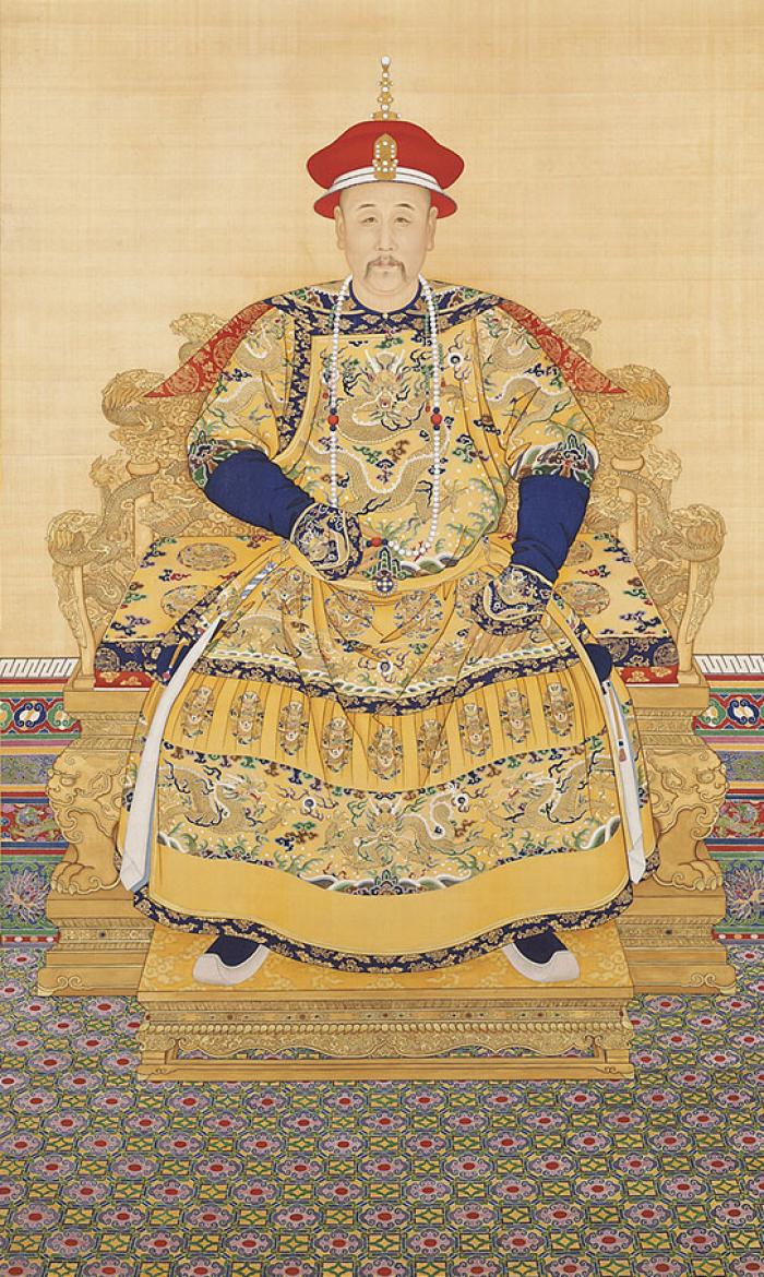 雍正帝朝服像