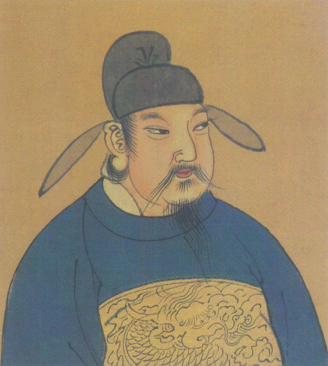 明人所繪唐玄宗李隆基像